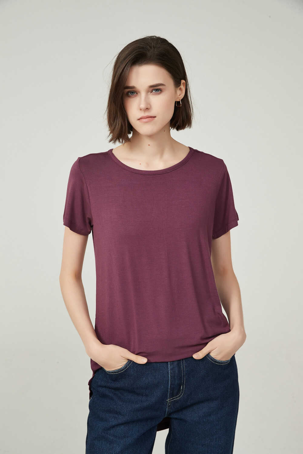 Remera Malaui Borra De Vino