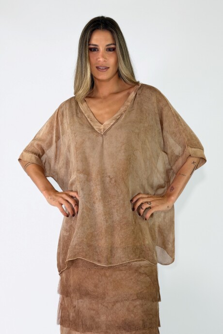 BLUSA VERONA Camel