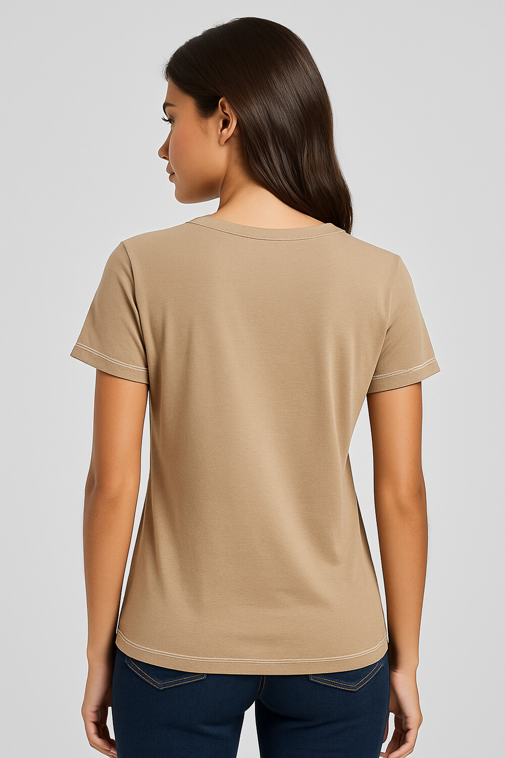 Remera Balsa Taupe Claro