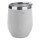 Vaso/Mate térmico Selecta con tapa en acero inoxidable 350ml Blanco