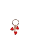 Llavero Corazones Rojo