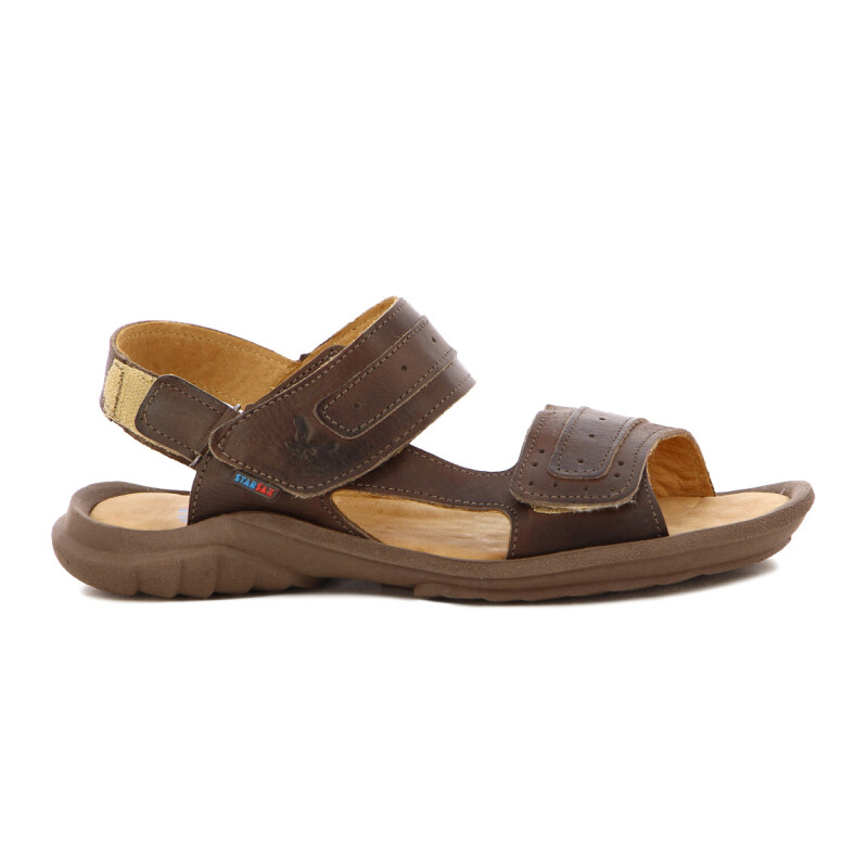 Starsax Sandalia Hombre Franciscana C/velcro Cafe