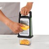 RALLADOR C/ZESTER Y RECIPIENTE NEGRO OXO RALLADOR C/ZESTER Y RECIPIENTE NEGRO OXO