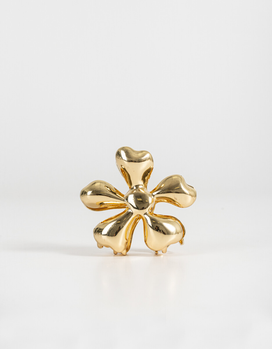 Broche Con Flores 