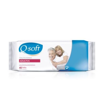 Q-soft Toallas húmedas para adultos x40 Q-soft Toallas húmedas para adultos x40
