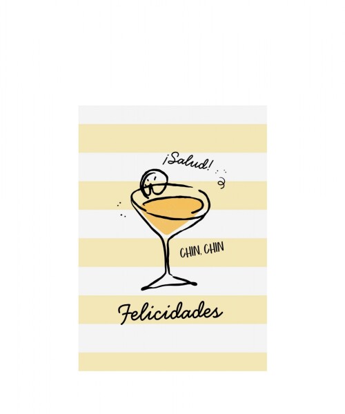 Tarjeta felicidades 10x15 DISEÑO 5