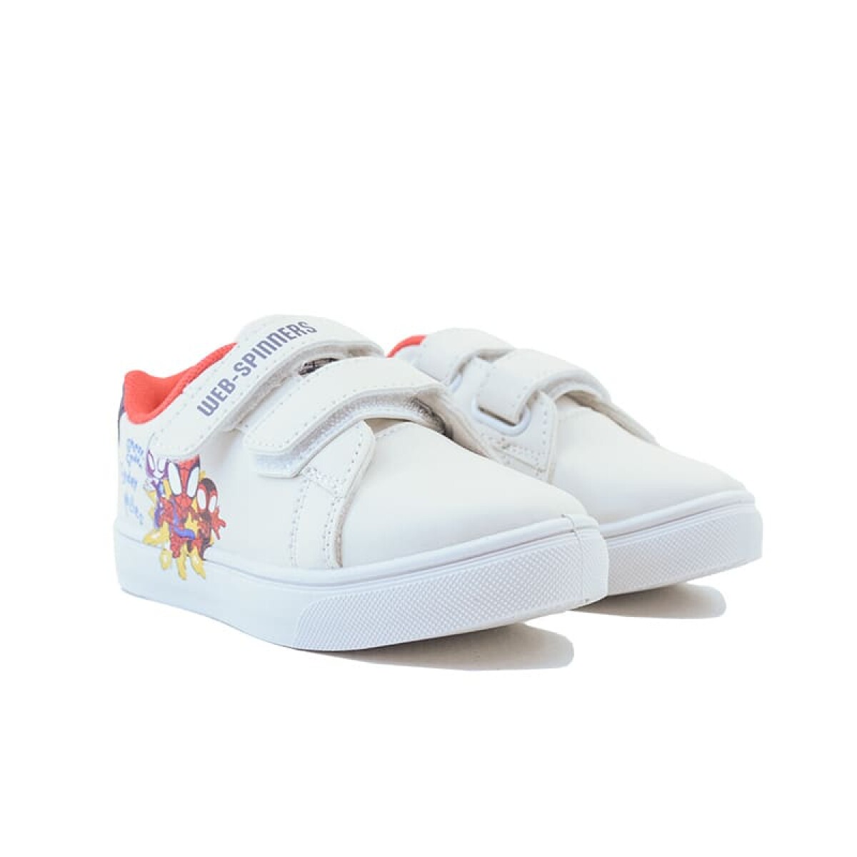 Championes Marvel Spiderman Casual de Niños - SPTCFW24102 - Blanco-azul 