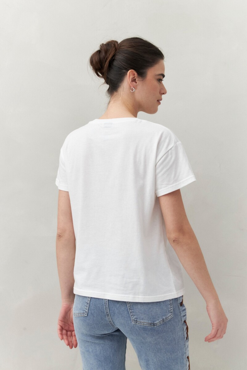 REMERA BLISSU Blanco