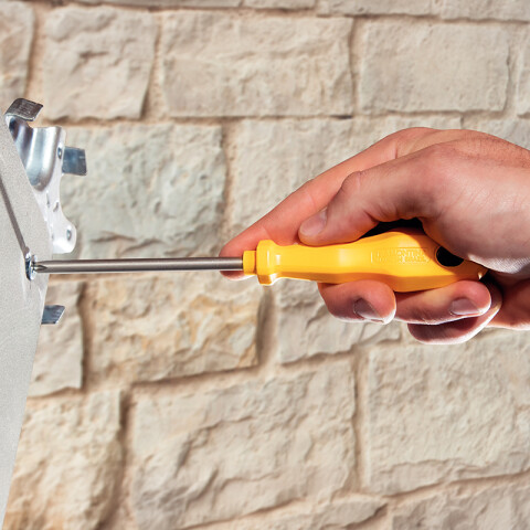 Juego destornilladores amarillos 14 piezas -TRAMONTINA TN0351