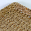 CESTA RECT SIMIL RATAN BEIGE GDE Unica