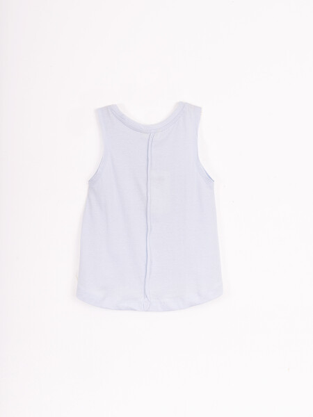 MUSCULOSA CILA MINI CELESTE
