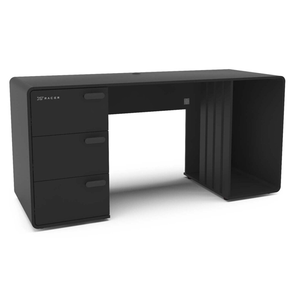 ESCRITORIO GAMER MDP NEGRO STATION XT