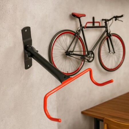 SOPORTE P/COLGAR BICI DEL CUADRO NEGRO