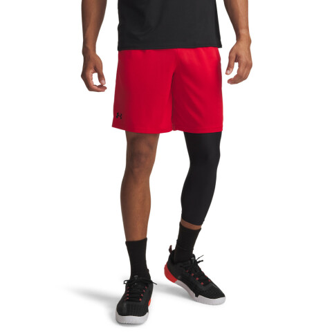 UA Tech Mesh Shorts-RED RED-600