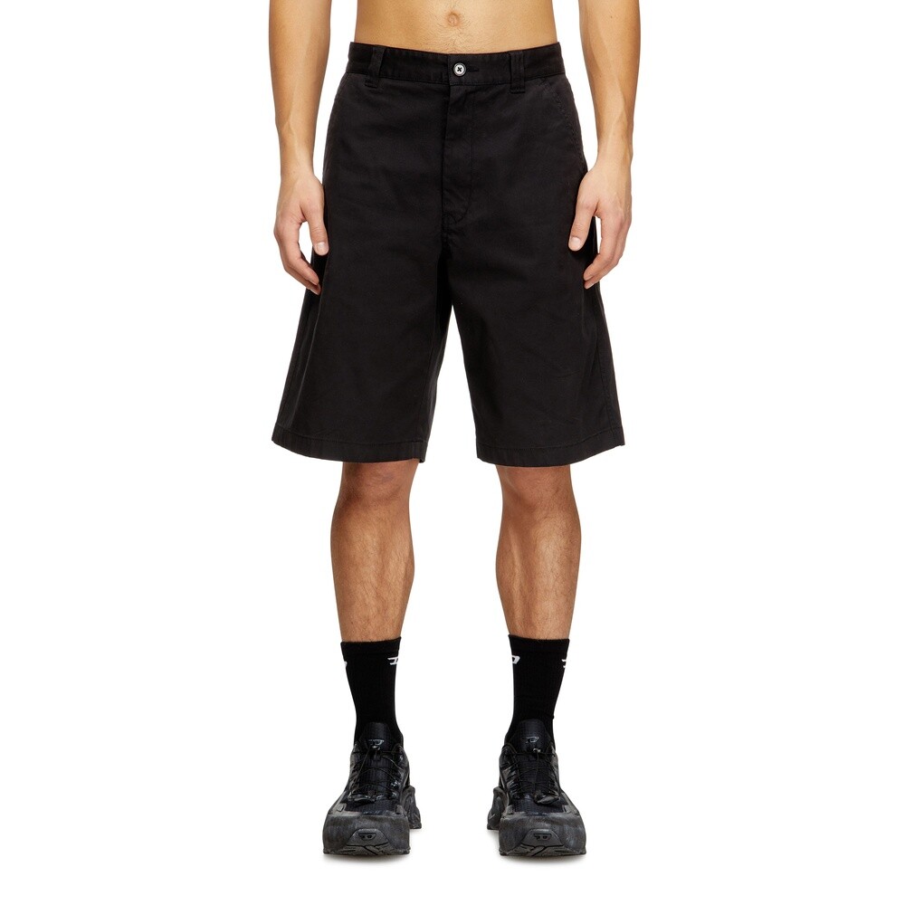 Shorts Urbano Para Hombre P-Hant-Chino-Short-Epch Shorts Negro