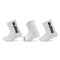 Socks Macro Logo Crew - Unisex White