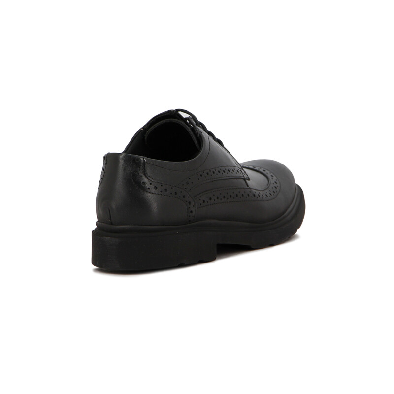 Starsax Zapato Casual Acordonado Negro