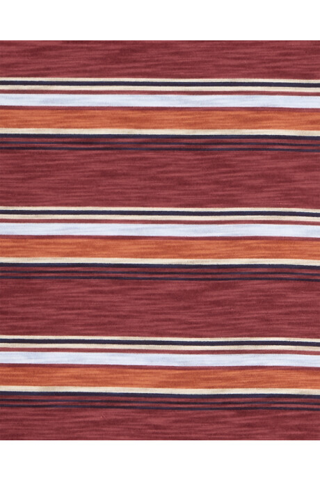 Remera de algodón diseño en capas Sin color