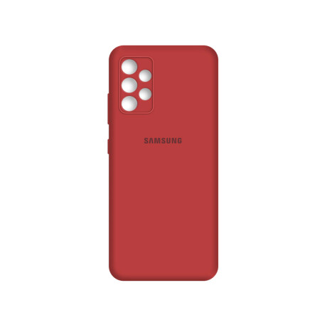 Estuche TPU para Samsung A72 Rojo Estuche TPU para Samsung A72 Rojo