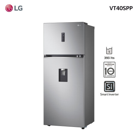 REFRIGERADOR LG 393L GRIS VT40SPP