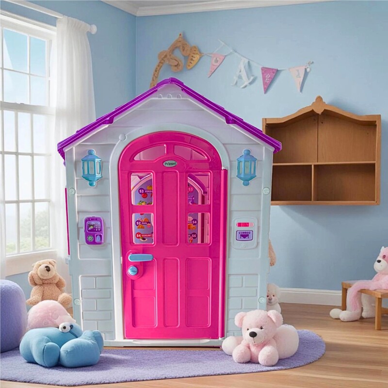 Playhouse 2 en 1, Casita y Supermercado Playhouse 2 en 1, Casita y Supermercado
