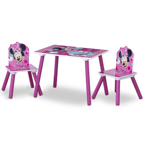 Set juego de mesa y organizador Wisly Miniie Mouse