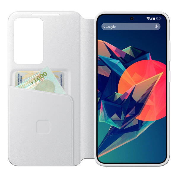 Estuche Protector Samsung S24 Smart View BLANCO