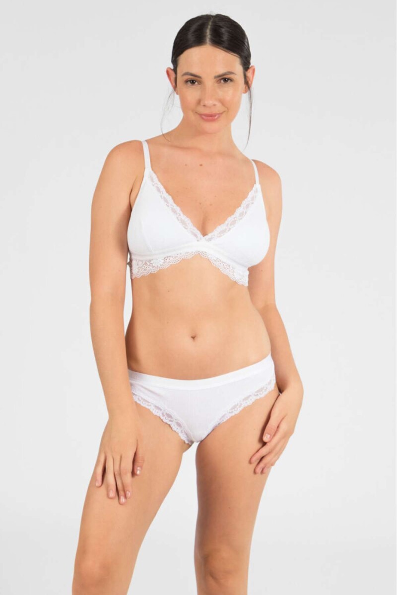 Triangulo petra - Blanco 