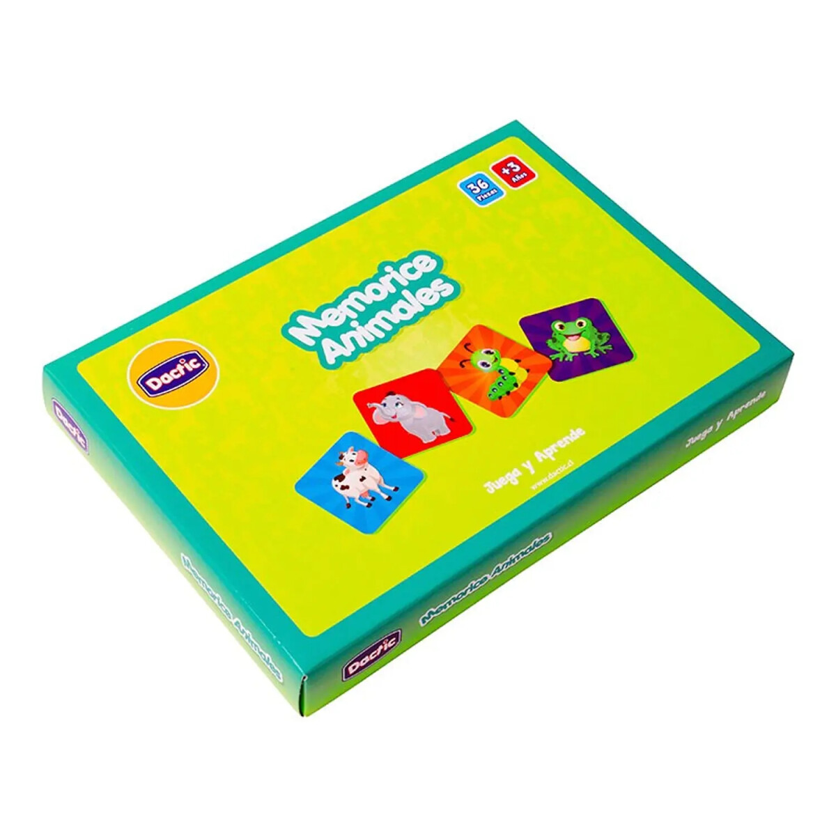 Memoria Dactic Animales 36 pcs 