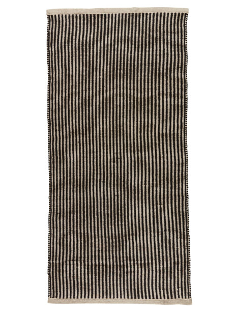 Alfombra HOSTA 65x140 negro/beige Alfombra HOSTA 65x140 negro/beige