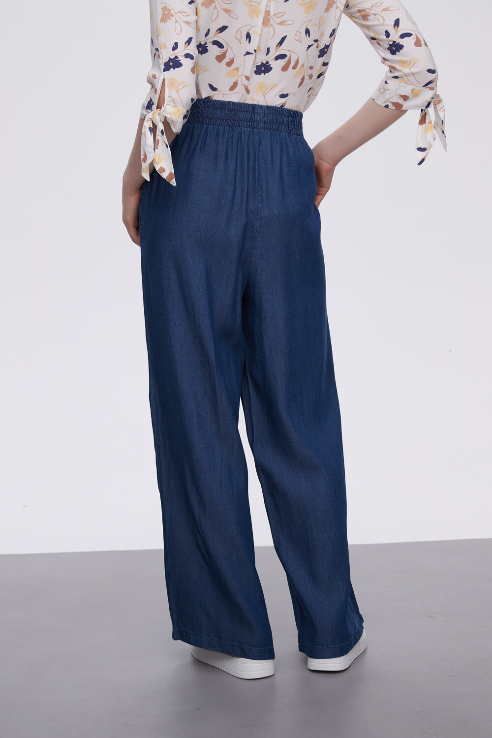 Pantalon Delfin Azul Medio