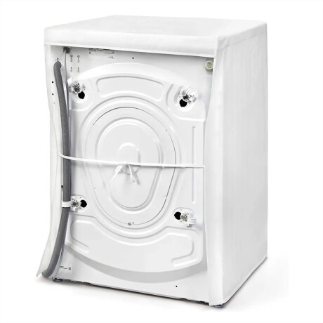 Funda Para Lavarropa Secarropa Basic Rayen Carga Frontal Blanco