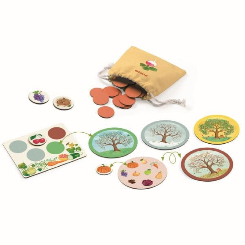 Juego de Mesa Vegeto Mondo Djeco Juego de Mesa Vegeto Mondo Djeco