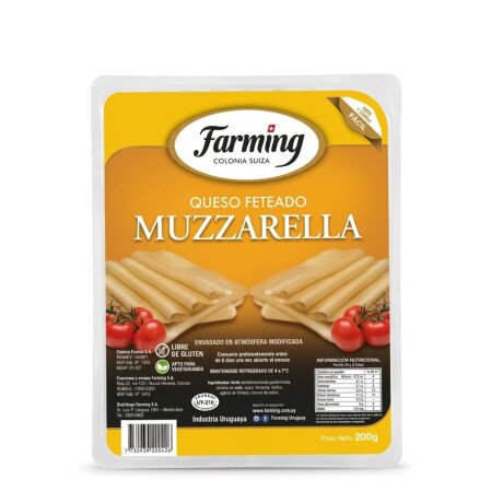 MUZZARELLA FETEADA 200G MUZZARELLA FETEADA 200G