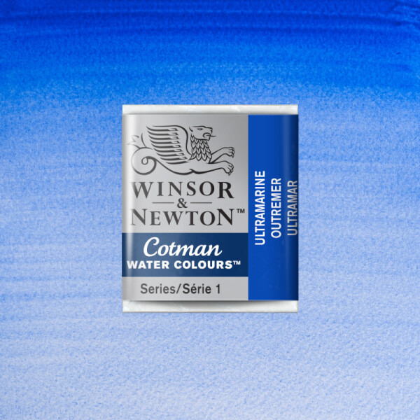 Acuarela Cotman - Winsor & Newton Tonos Azules