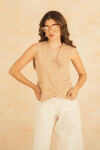 CHALECO BLAIR MINI NUDE CHALECO BLAIR MINI NUDE