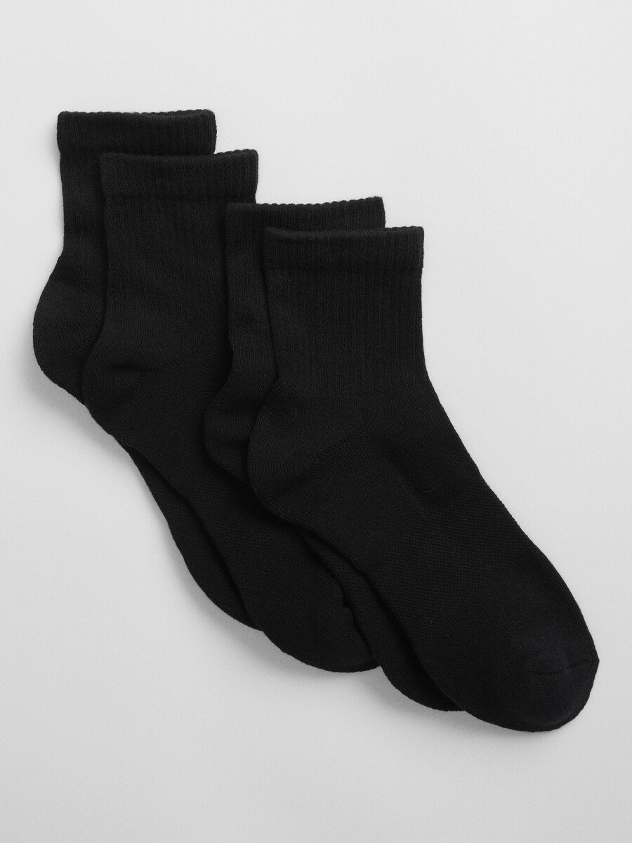 Medias Pack X2 Mujer - True Black 