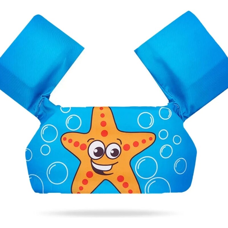 Chaleco Salvavida Flotador Para Niños Y Niñas Estrella de Mar