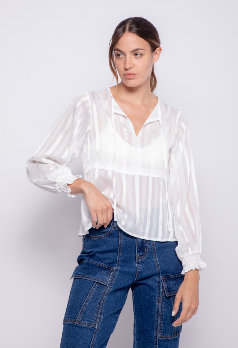 BLUSA FALK - Blanco 