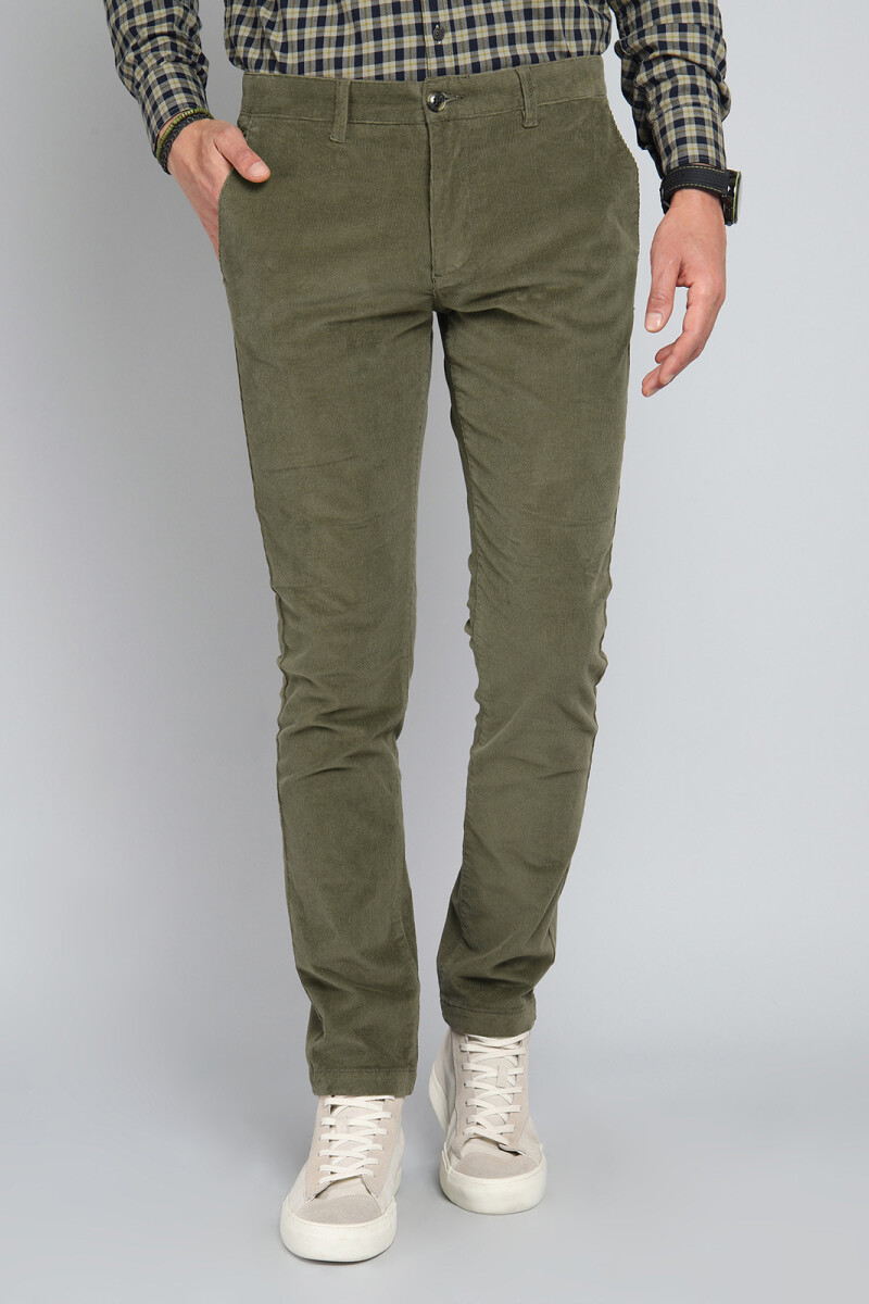 Pantalón Pana Arrow VERDE