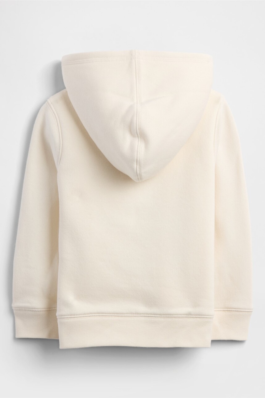 Canguro Logo Gap Con Corderito Toddler Niña Ivory Frost