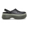 Classic Stacked Clog - Unisex Black