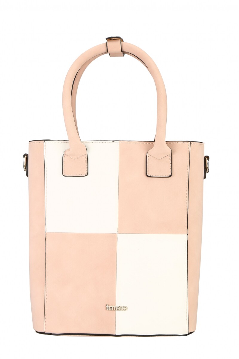CARTERA MATERA TERRANO DE MANO CHESS BEIGE