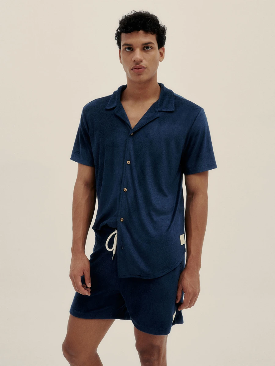 TOWEL CAMP-COLLAR SHIRT 