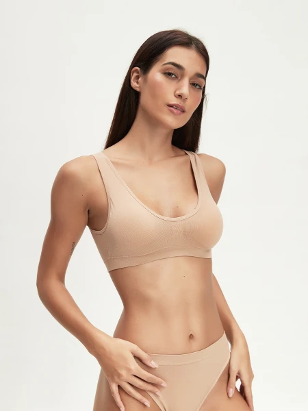 TOP BRETEL ANCHO SEAMLESS NUDE