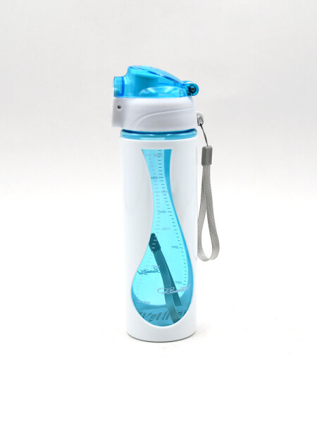 BOTELLA SPORT C/TAPA CELESTE