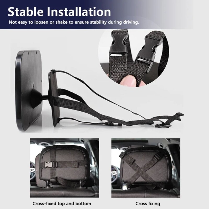 Espejo Retrovisor Auto Bebe Asiento Seguridad Infantil Visión 360 grados Espejo Retrovisor Auto Bebe Asiento Seguridad Infantil Visión 360 grados