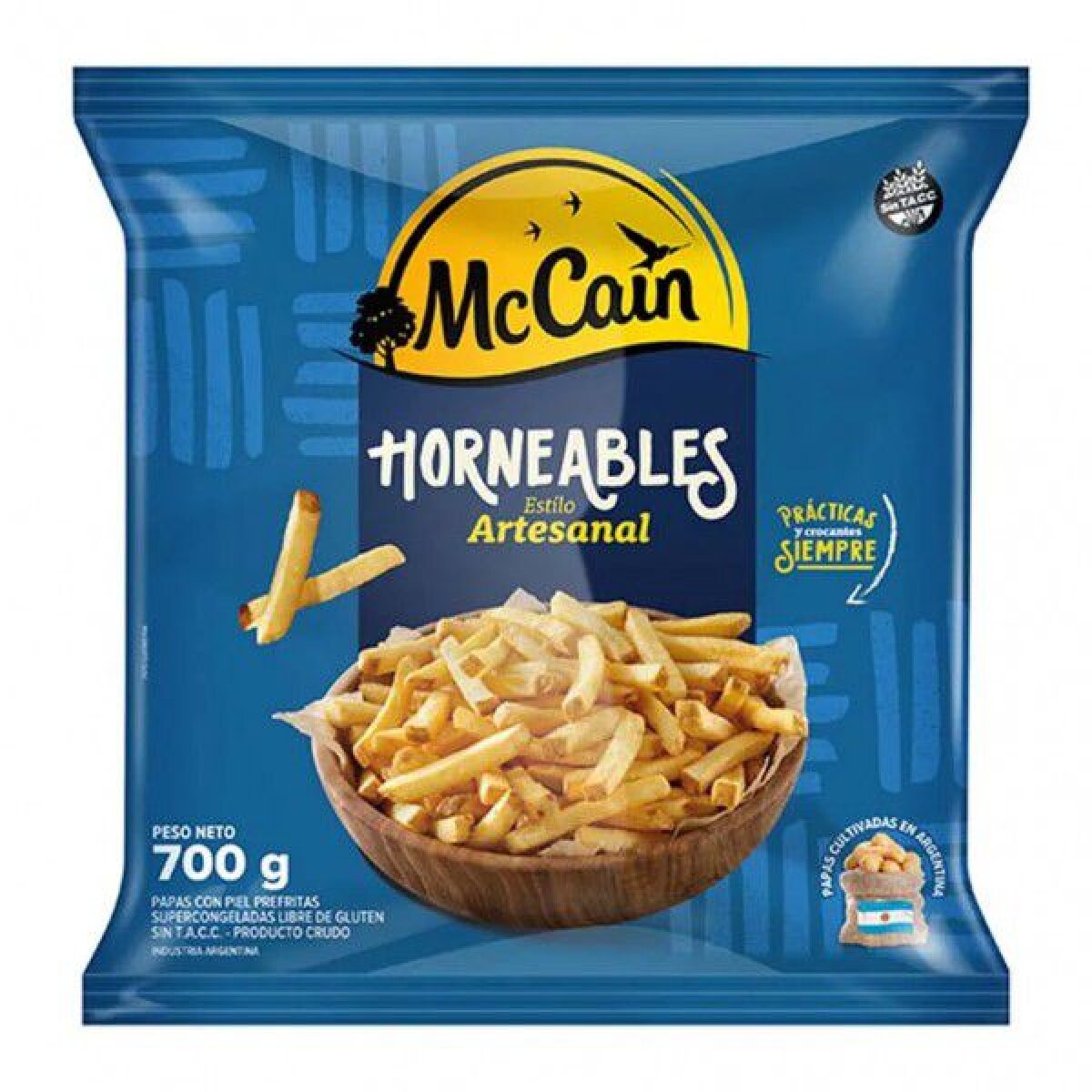 Papas Fritas McCain Artesanal 700 Grs 