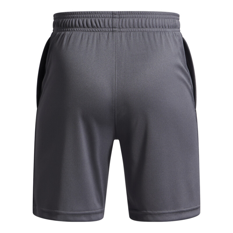 UA Tech Logo Shorts-GRN GRY-026