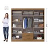 Ropero Placard 6 Puertas 2 Cajones 10 Estantes Ropero Placard 6 Puertas 2 Cajones 10 Estantes